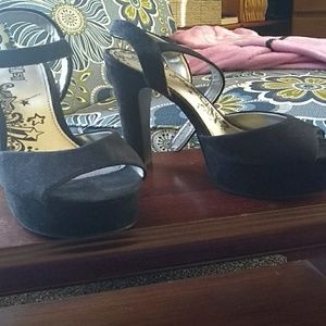 Brasu high heel shoes.